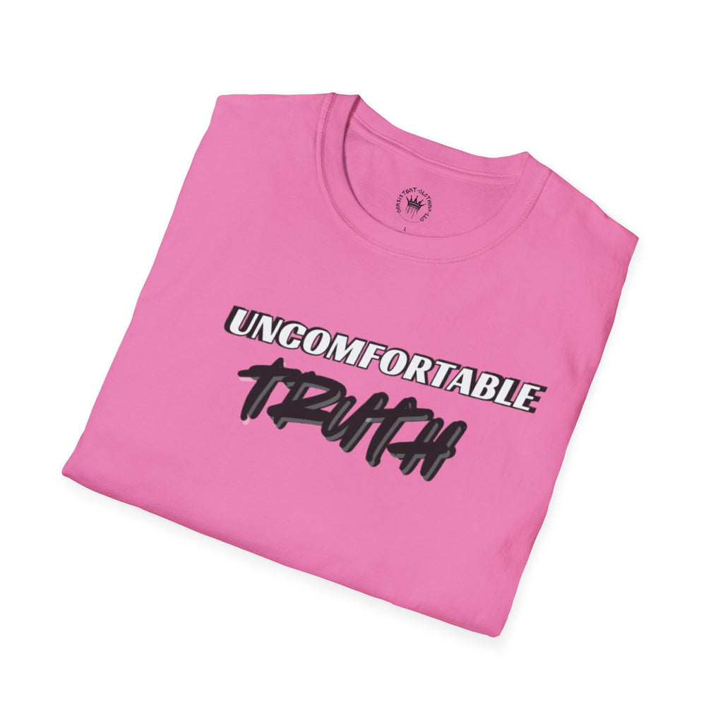 Uncomfortable Truth Graphic Tee - Casual Unisex T-Shirt
