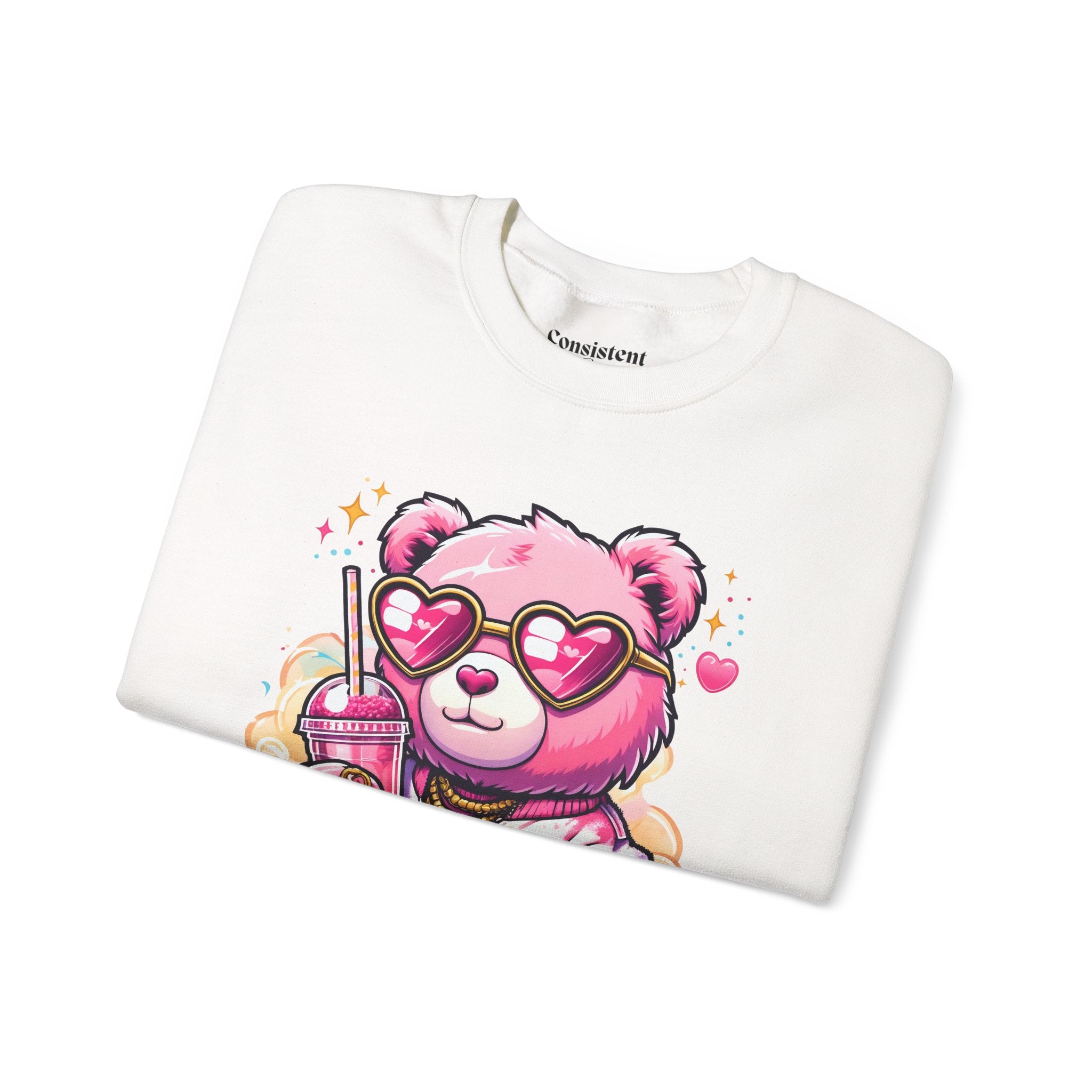 Pink Bear Sweet Swag Sweatshirt | Cute Graphic
