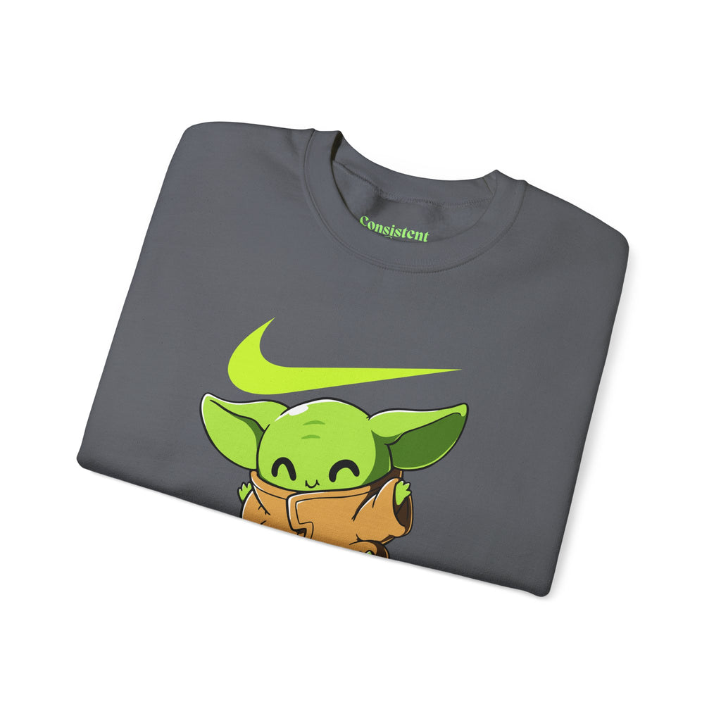 Neon Swoosh Just Do It Graphic Sweatshirt