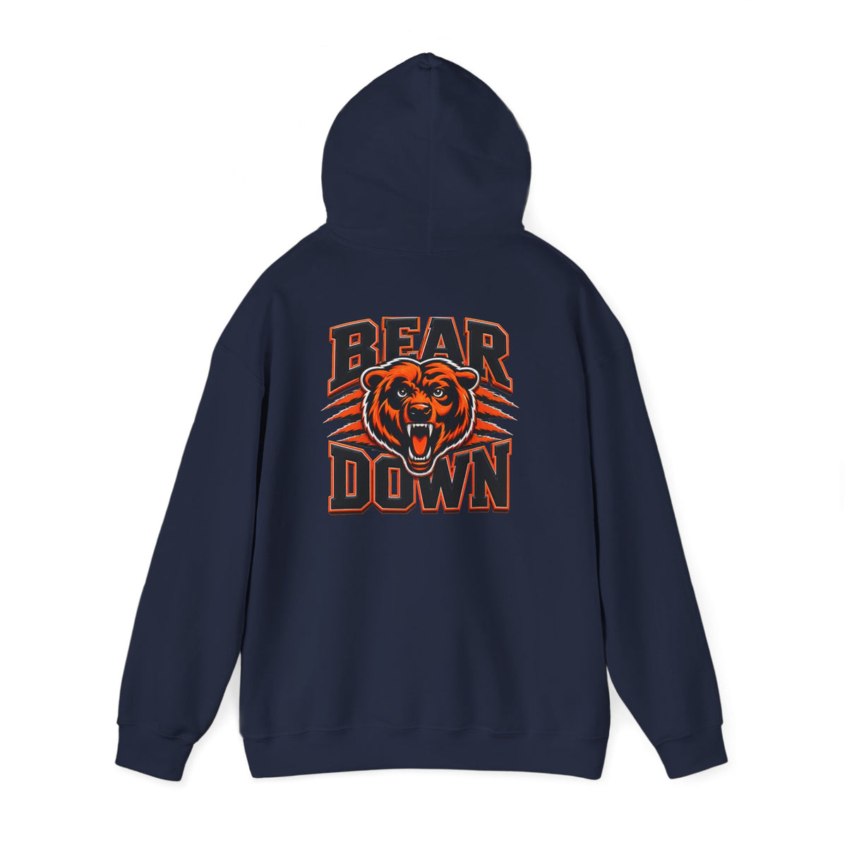 Chicago Bear Down Hoodie — Graphic Sports Pullover