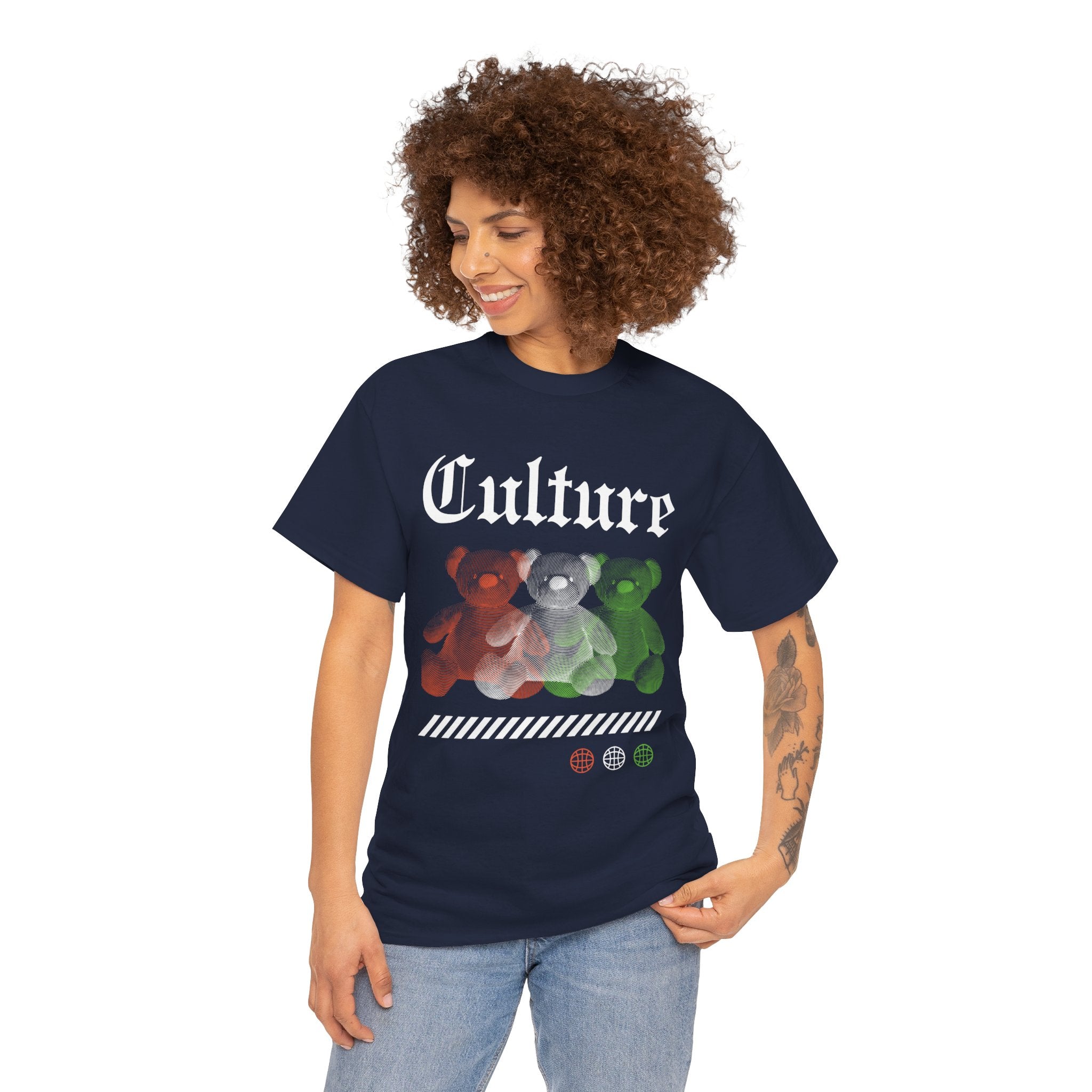 Culture Teddy Bears Graphic Streetwear T-Shirt