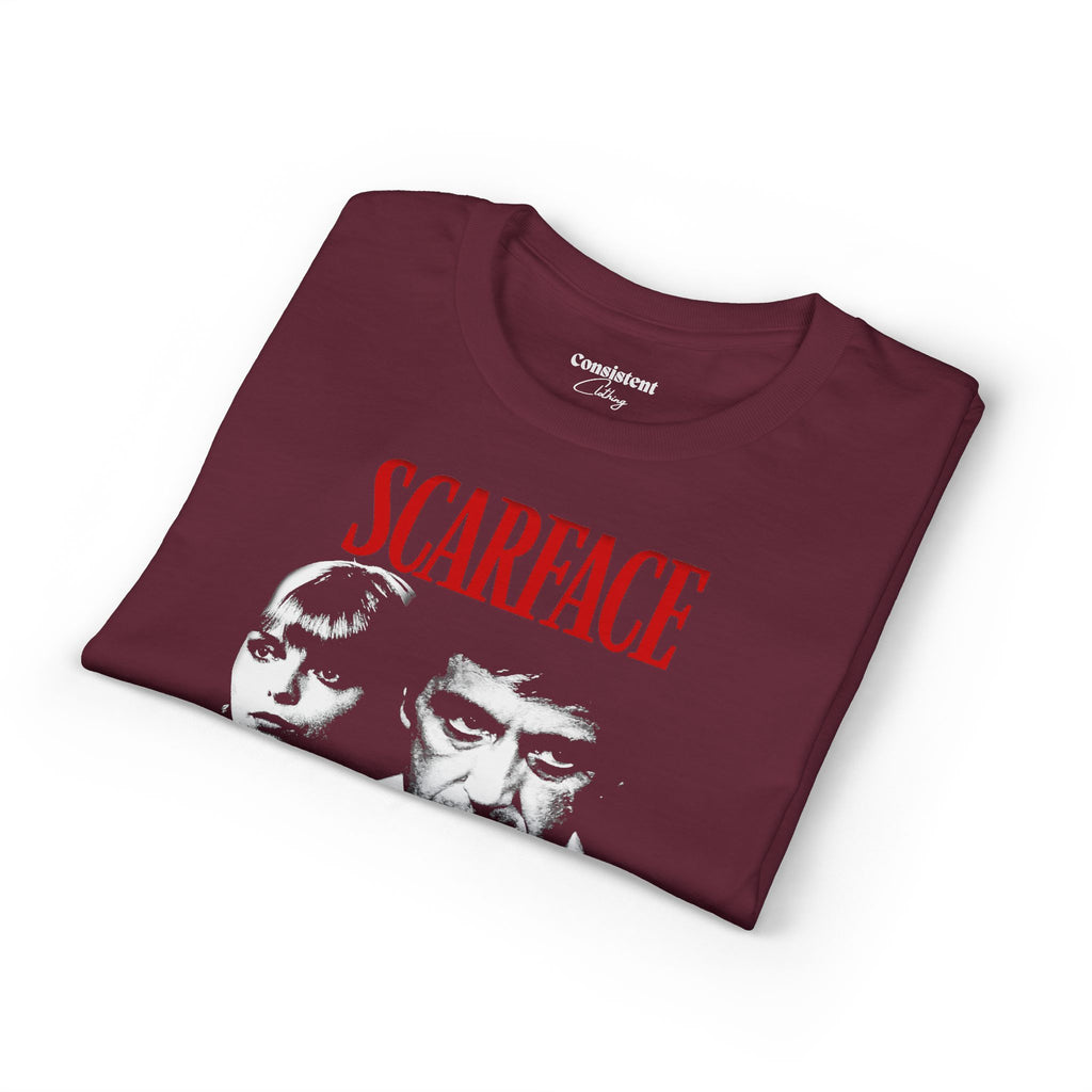 Scarface Graphic T-Shirt – Vintage Movie Poster Tee