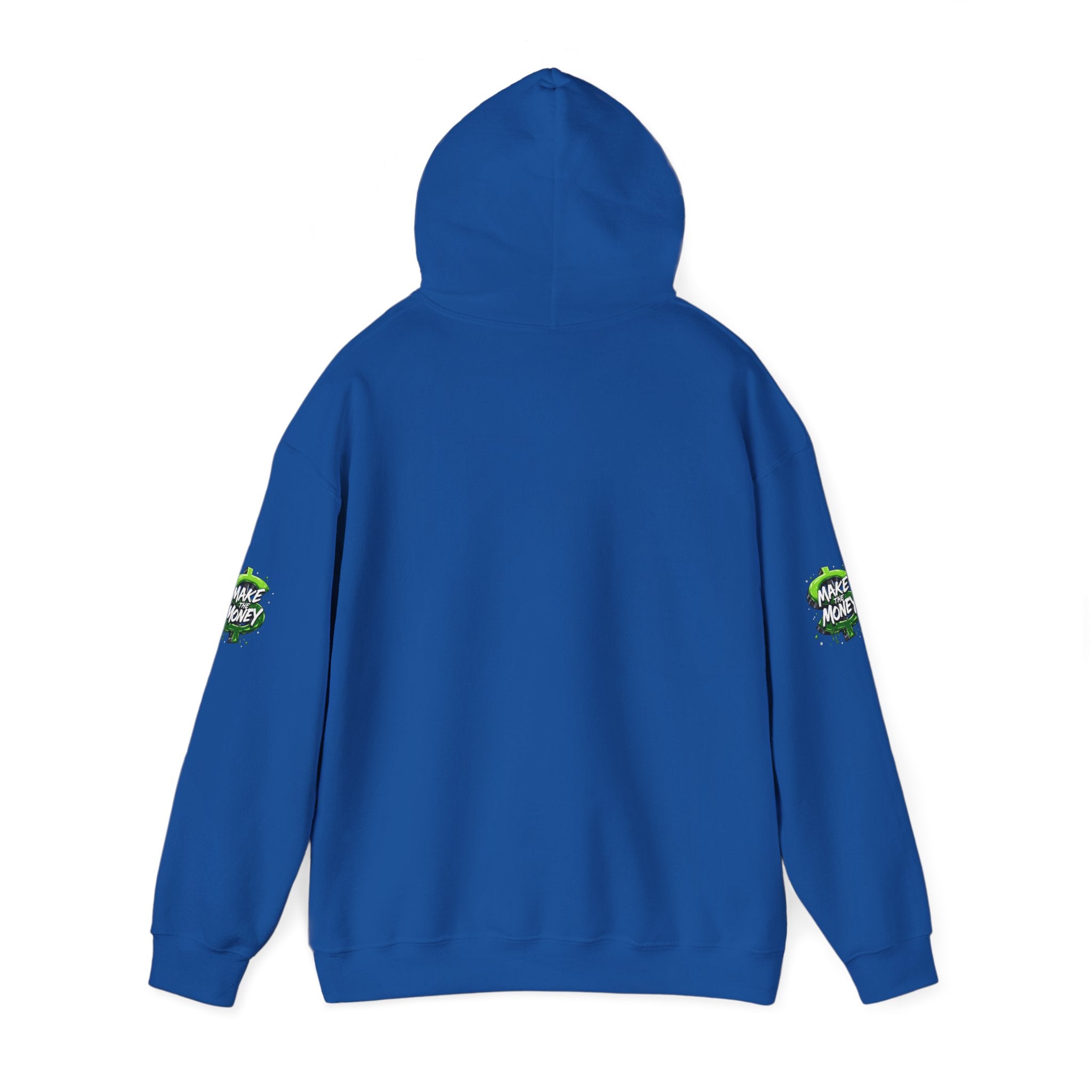 Trench Baby Character Hoodie | Cartoon Baby with Stacks and Money Bag
