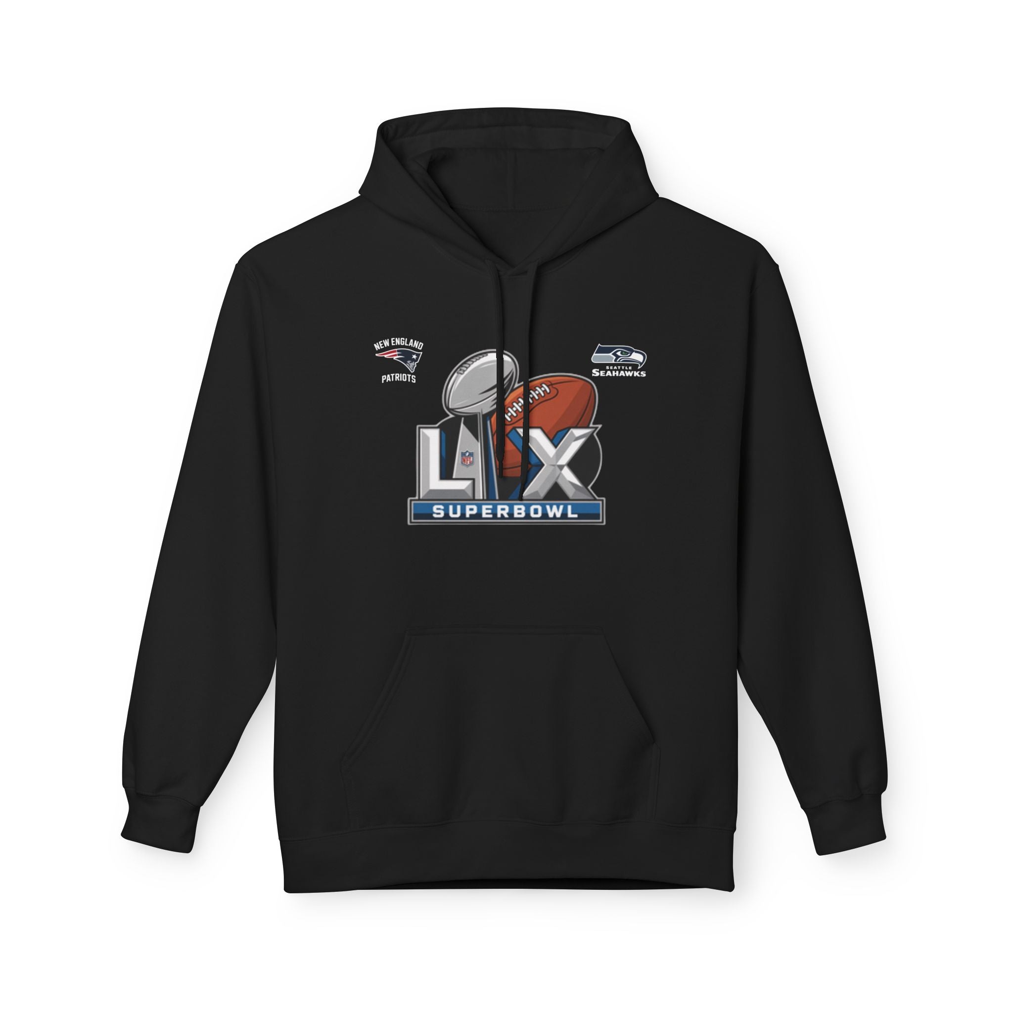Super Bowl LX Logo Hoodie | Football Championship Pullover
