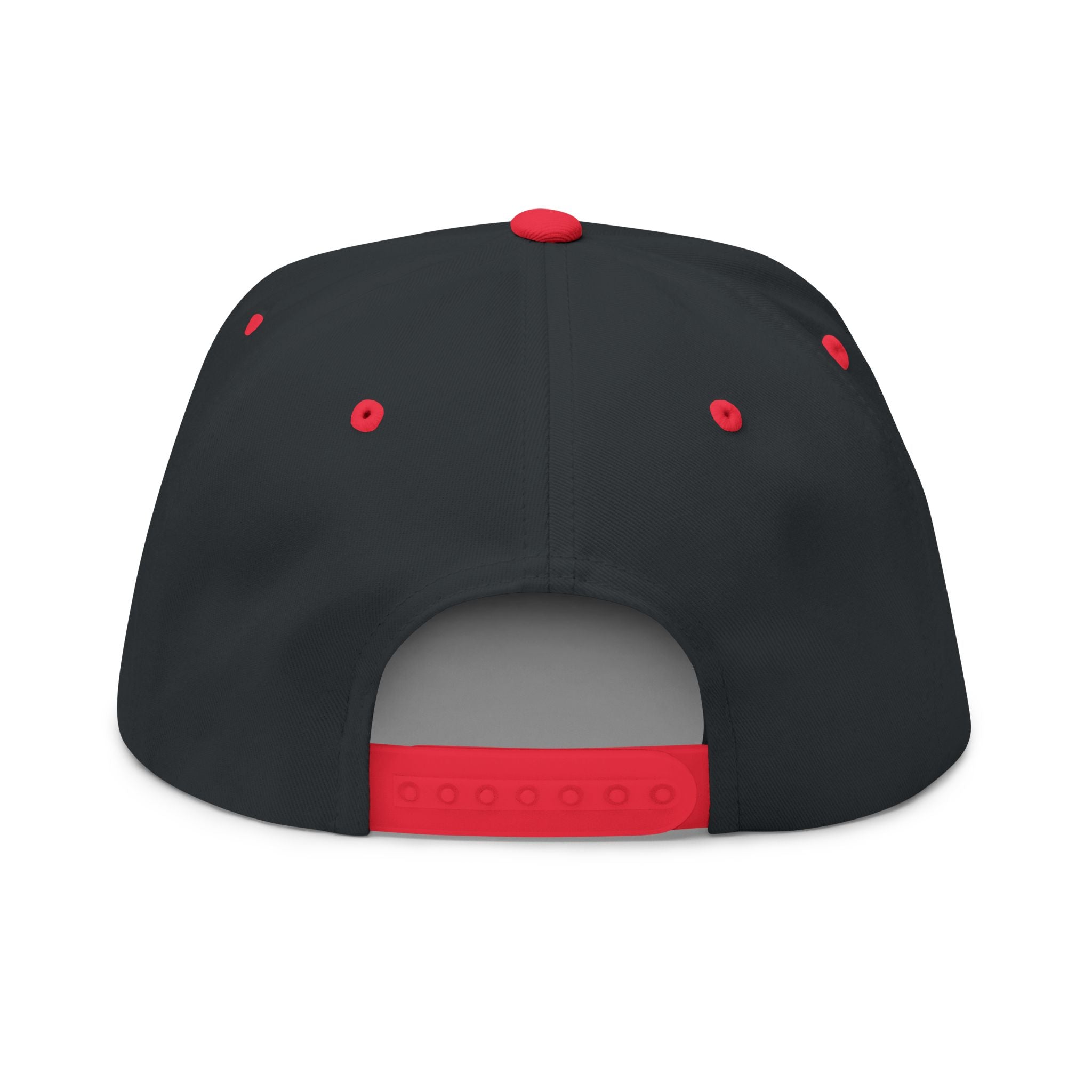 Embroidered Flat Bill Cap — Retro Michael Jordan Basketball Logo