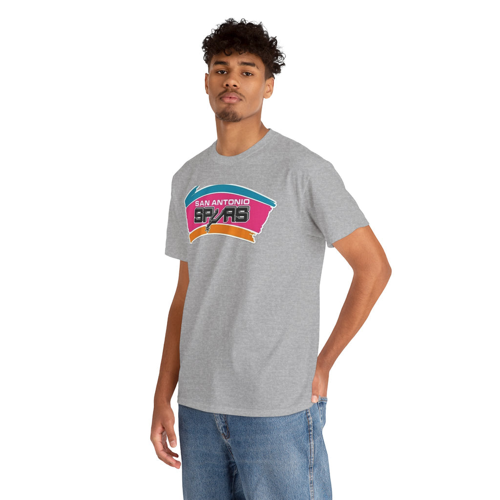 San Antonio Retro Basketball Fan T‑Shirt