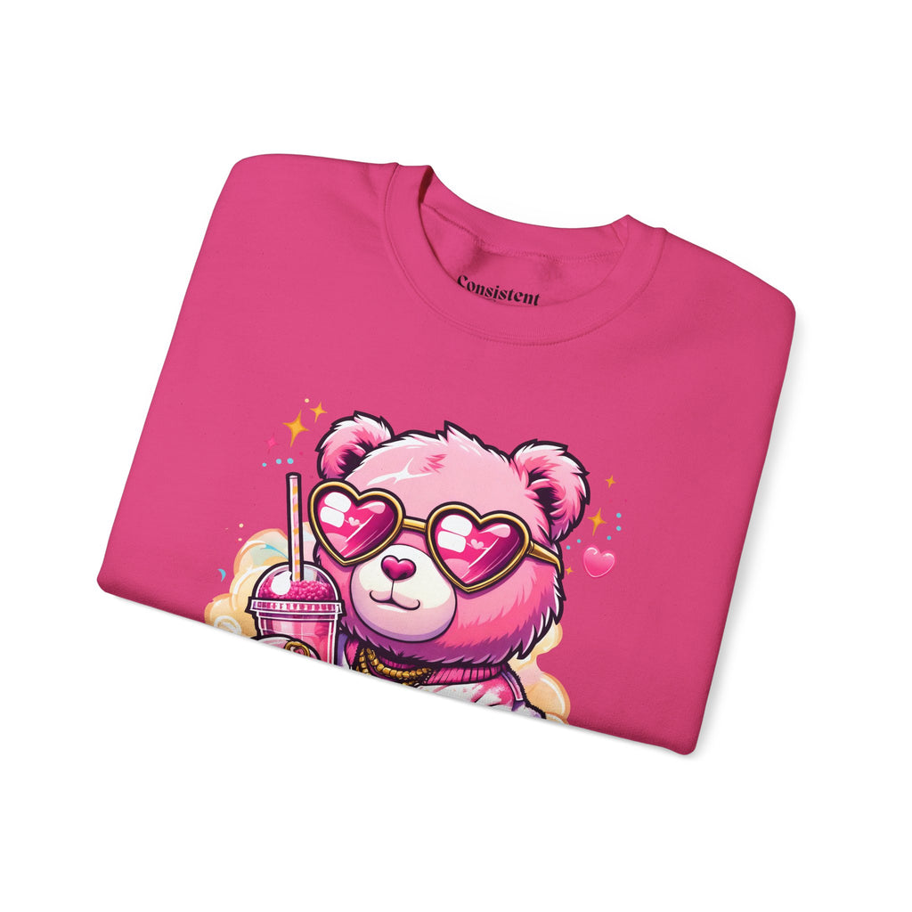 Pink Bear Sweet Swag Sweatshirt | Cute Graphic