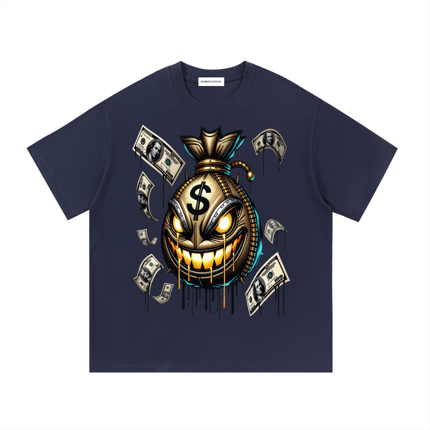 Money Bag Cotton T-Shirt