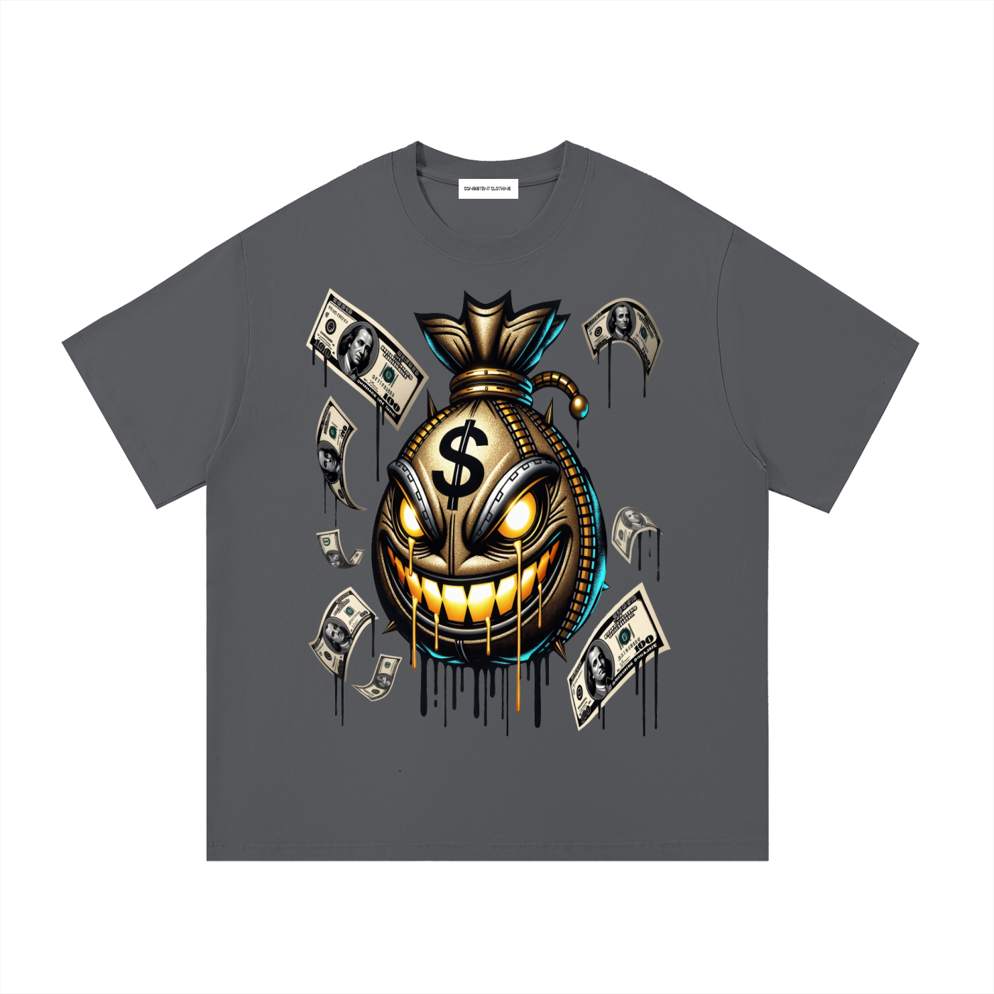 Money Bag Cotton T-Shirt